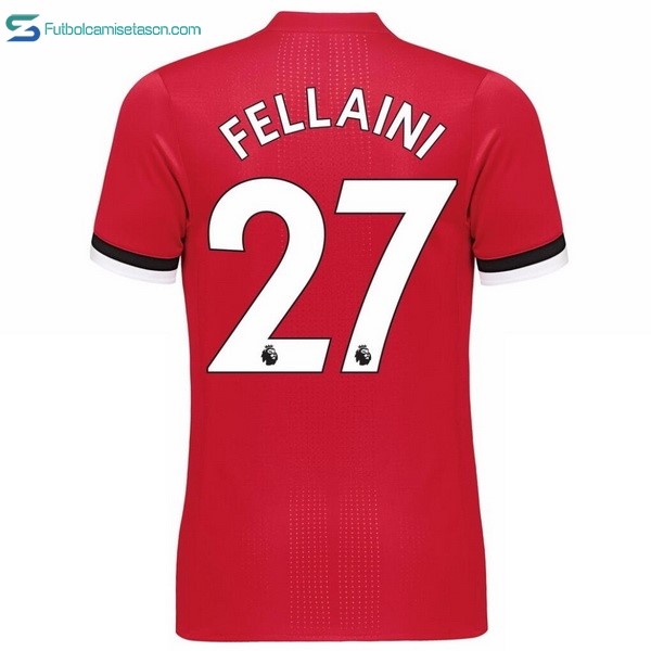 Camiseta Manchester United 1ª Fellaini 2017/18